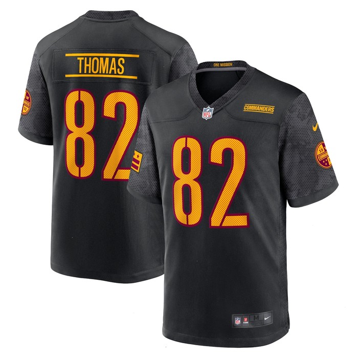 Logan Thomas Washington Commanders Nike Alternate Game Player Jersey - Black