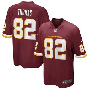 Logan Thomas Washington Football Team Nike Game Player Jersey - Burgundy