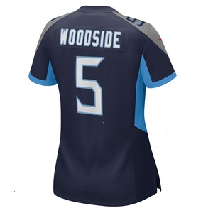 Logan Woodside Tennessee Titans Nike Women's Game Jersey - Navy