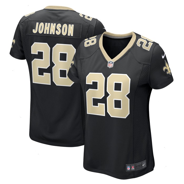 Lonnie Johnson New Orleans Saints Nike Women's Game Player Jersey - Black