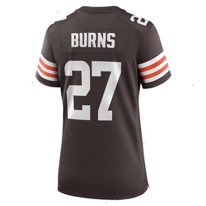 Lorenzo Burns Cleveland Browns Nike Women's Team Game Jersey - Brown