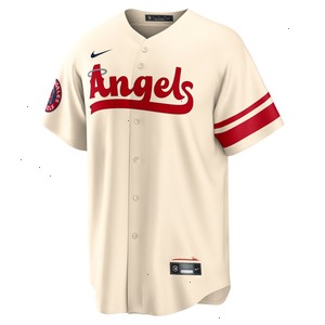 Los Angeles Angels Nike 2022 City Connect Replica Team Jersey - Cream