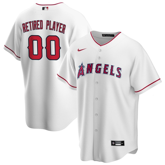 Los Angeles Angels Nike Home Pick-A-Player Retired Roster Replica Jersey - White