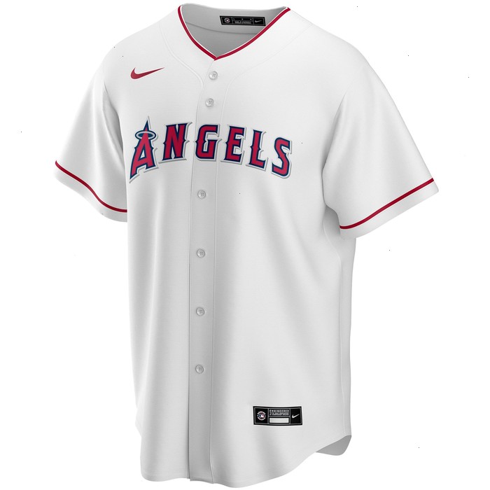 Los Angeles Angels Nike Home Replica Custom Jersey - White