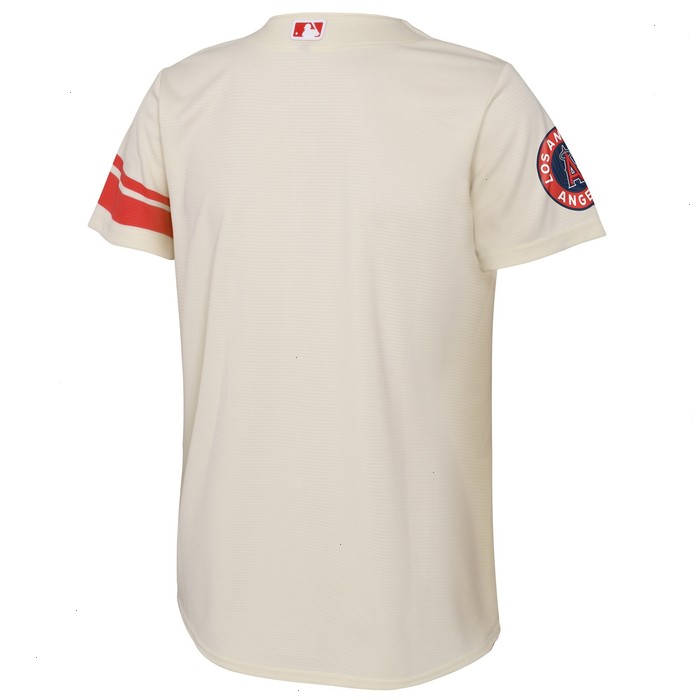 Los Angeles Angels Nike Toddler 2022 City Connect Replica Jersey - Cream