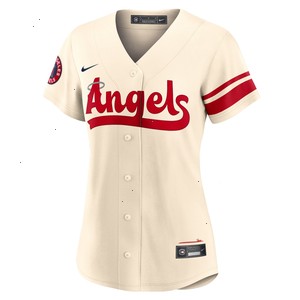 Los Angeles Angels Nike Women's 2022 City Connect Replica Team Jersey - Cream