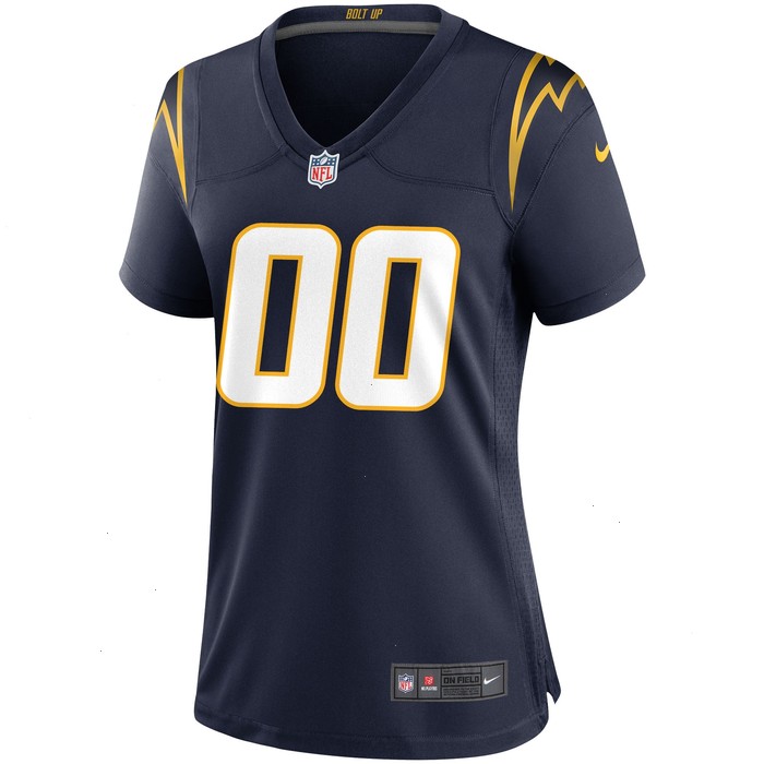 Los Angeles Chargers Nike Women's Alternate Custom Game Jersey - Navy