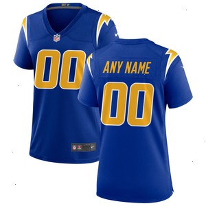 Los Angeles Chargers Nike Women's Alternate Custom Game Jersey - Royal