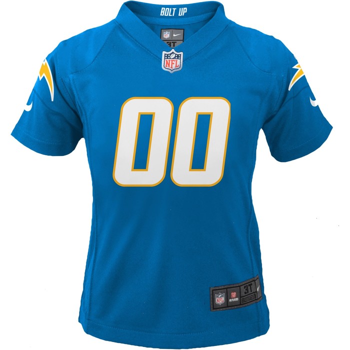 Los Angeles Chargers Nike Youth Custom Game Jersey - Powder Blue