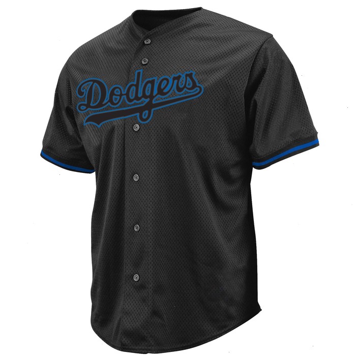 Los Angeles Dodgers Big & Tall Pop Fashion Jersey - Black/Royal