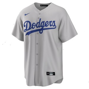 Los Angeles Dodgers Nike Alternate Replica Team Jersey - Gray