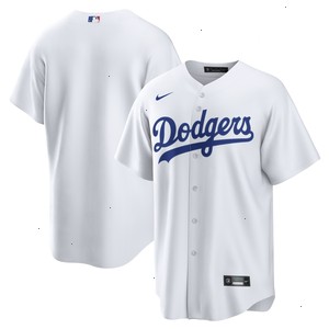 Los Angeles Dodgers Nike Home Blank Replica Jersey - White