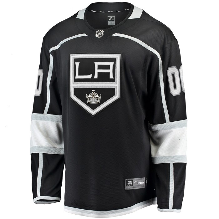 Los Angeles Kings Fanatics Branded 2020/21 Home Breakaway Custom Jersey - Black