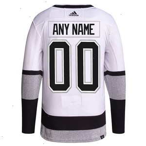 Los Angeles Kings adidas 2021/22 Alternate Primegreen Authentic Pro Custom Jersey - White