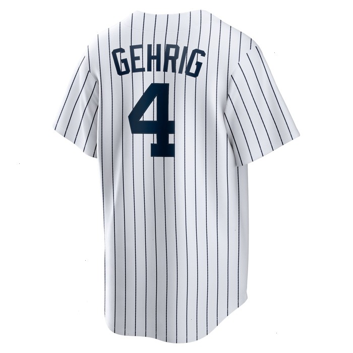 Lou Gehrig New York Yankees Nike Home Cooperstown Collection Player Jersey - White