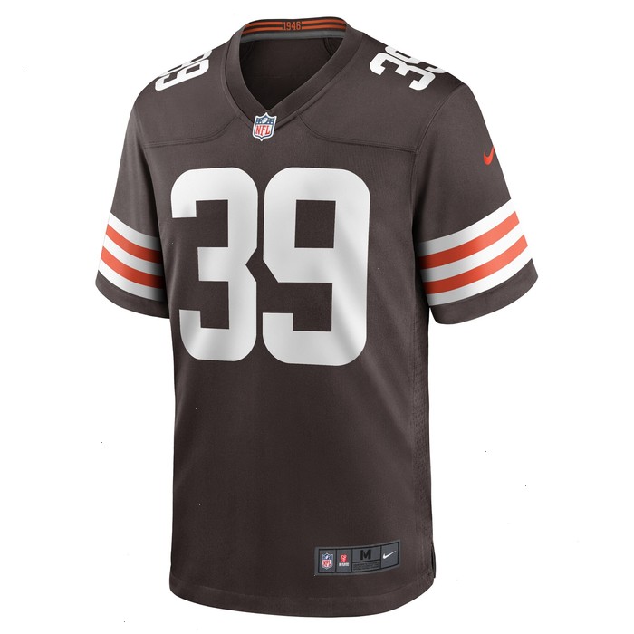 Lucas Havrisik Cleveland Browns Nike Team Game Jersey - Brown