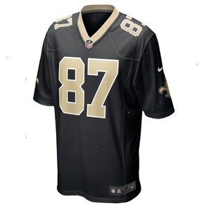 Lucas Krull New Orleans Saints Nike Game Player Jersey - Black