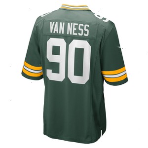 Lukas Van Ness Green Bay Packers Nike 2023 NFL Draft First Round Pick Game Jersey - Green