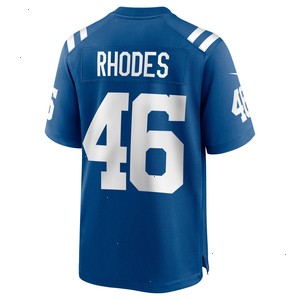 Luke Rhodes Indianapolis Colts Nike Game Jersey - Royal