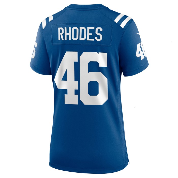 Luke Rhodes Indianapolis Colts Nike Women's Game Jersey - Royal