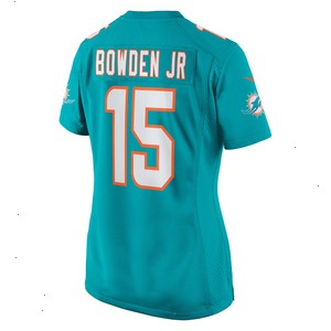 Lynn Bowden Jr. Miami Dolphins Nike Women's Team Game Jersey - Aqua