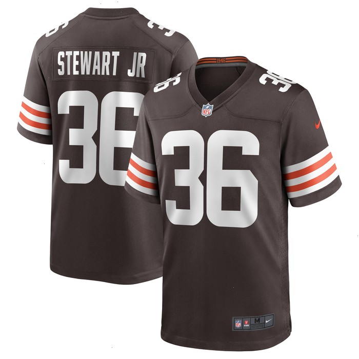 M.J. Stewart Jr. Cleveland Browns Nike Game Jersey - Brown