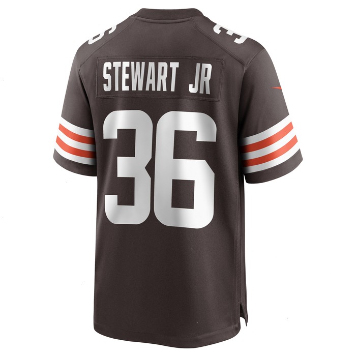 M.J. Stewart Jr. Cleveland Browns Nike Game Jersey - Brown