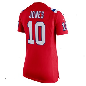 Mac Jones New England Patriots Nike Women's Game Jersey - Red