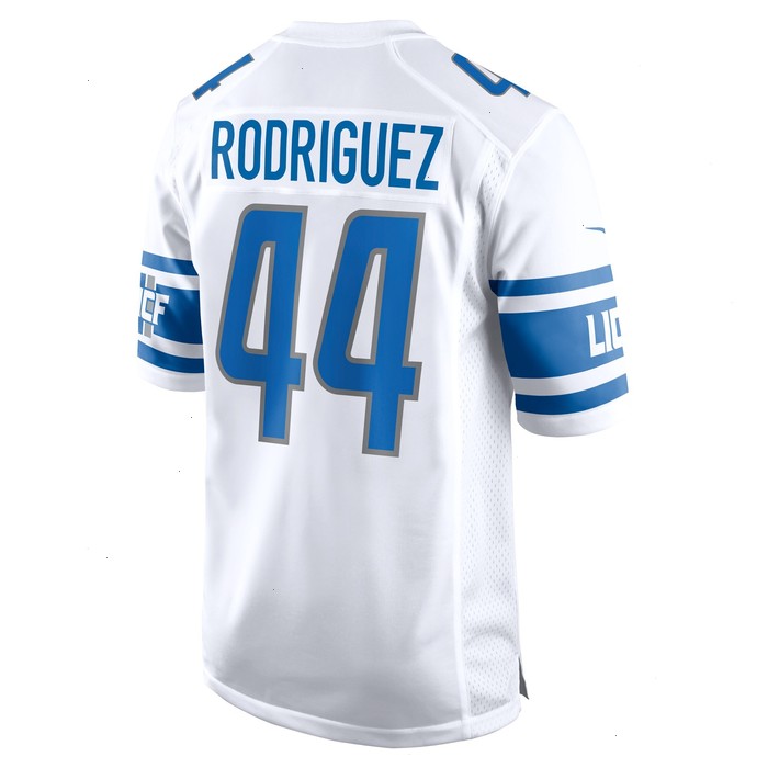 Malcolm Rodriguez Detroit Lions Nike Game Player Jersey - White