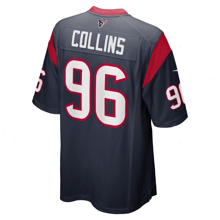 Maliek Collins Houston Texans Nike Game Player Jersey - Navy