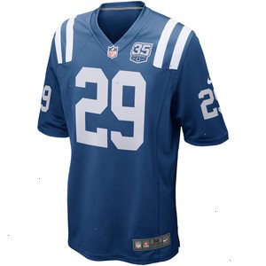 Malik Hooker Indianapolis Colts Nike 35th Season Game Jersey - Royal