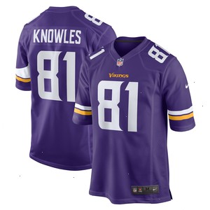 Malik Knowles Minnesota Vikings Nike Team Game Jersey - Purple