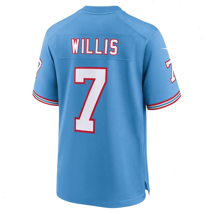 Malik Willis Tennessee Titans Nike Youth Game Jersey - Light Blue