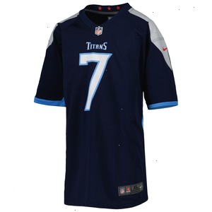 Malik Willis Tennessee Titans Nike Youth Game Jersey - Navy