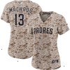 Manny Machado San Diego Padres Nike Women's USMC Alternate Replica Player Jersey - Camo