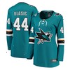 Marc-Edouard Vlasic San Jose Sharks Fanatics Branded Women's Breakaway Jersey - Teal