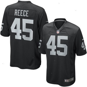 Marcel Reece Las Vegas Raiders Nike Youth Game Jersey - Black