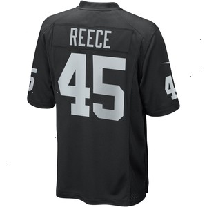 Marcel Reece Las Vegas Raiders Nike Youth Game Jersey - Black