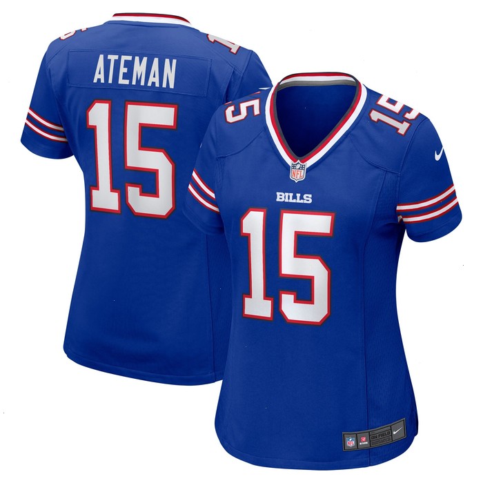 Marcell Ateman Buffalo Bills Nike Women's Team Game Jersey - Royal