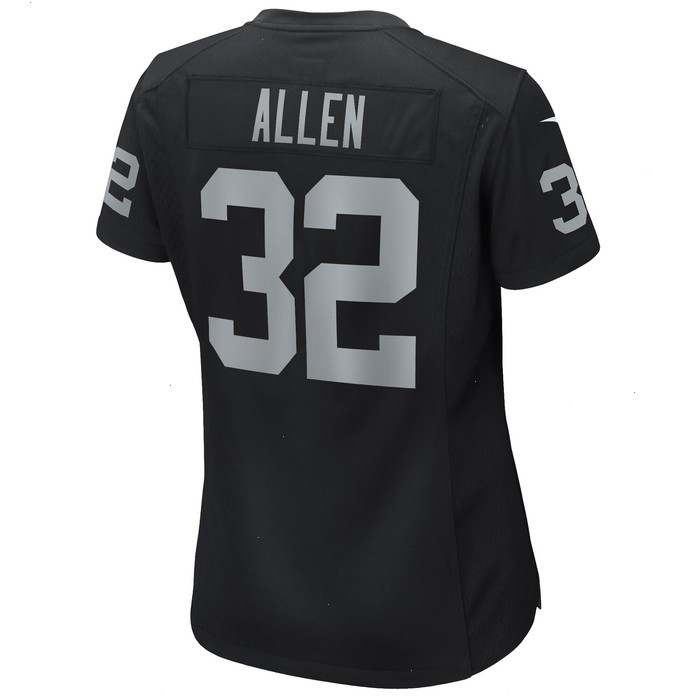 Marcus Allen Las Vegas Raiders Nike Women's Game Retired Player Jersey - Black