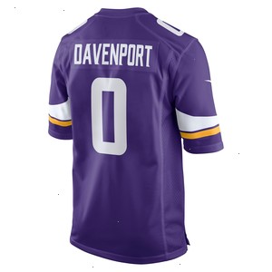 Marcus Davenport Minnesota Vikings Nike Team Game Jersey - Purple