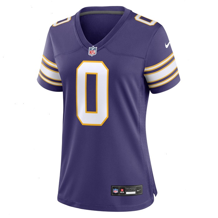 Marcus Davenport Minnesota Vikings Nike Women's Classic Player Game Jersey - Purple