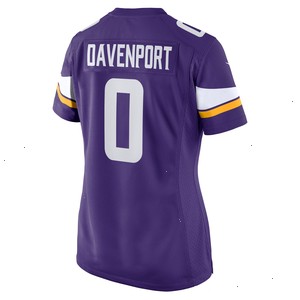 Marcus Davenport Minnesota Vikings Nike Women's Team Game Jersey - Purple