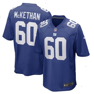 Marcus McKethan New York Giants Nike Game Player Jersey - Royal