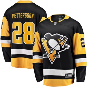 Marcus Pettersson Pittsburgh Penguins Fanatics Branded Home Breakaway Player Jersey - Black