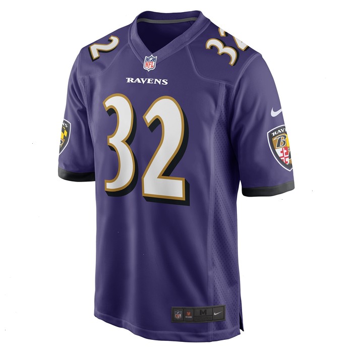 Marcus Williams Baltimore Ravens Nike Player Game Jersey - Purple