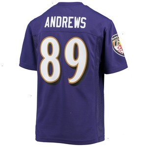 Mark Andrews Baltimore Ravens Youth Replica Player Jersey - Purple