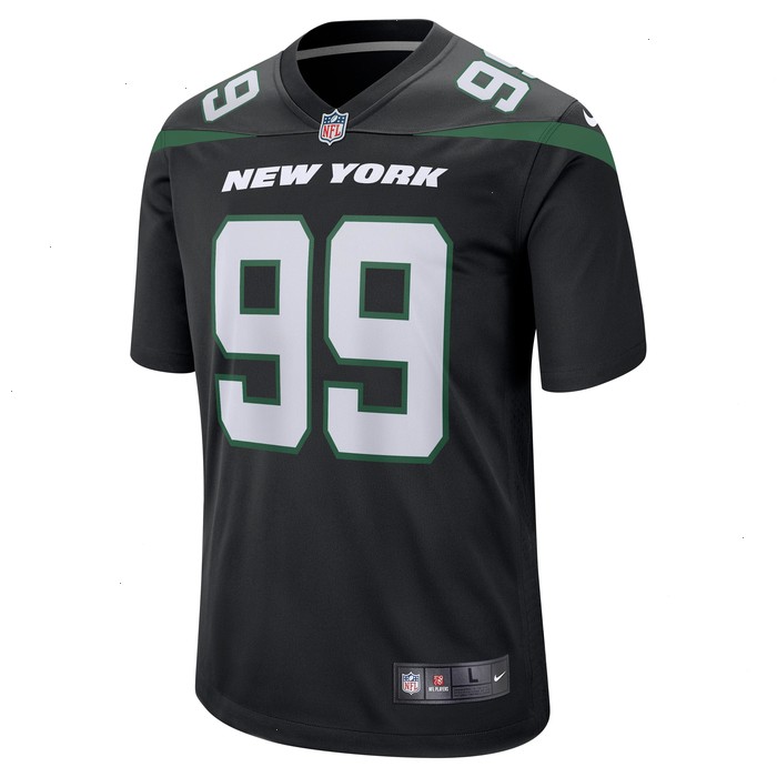 Mark Gastineau Nike New York Jets Game Jersey - Stealth Black