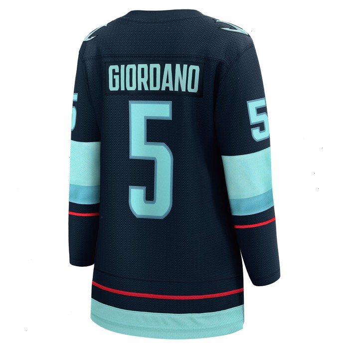 Mark Giordano Seattle Kraken Fanatics Branded Women's Home Premier Breakaway Player Jersey - Deep Sea Blue