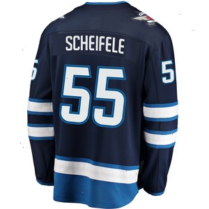 Mark Scheifele Winnipeg Jets Fanatics Branded Breakaway Replica Jersey - Navy